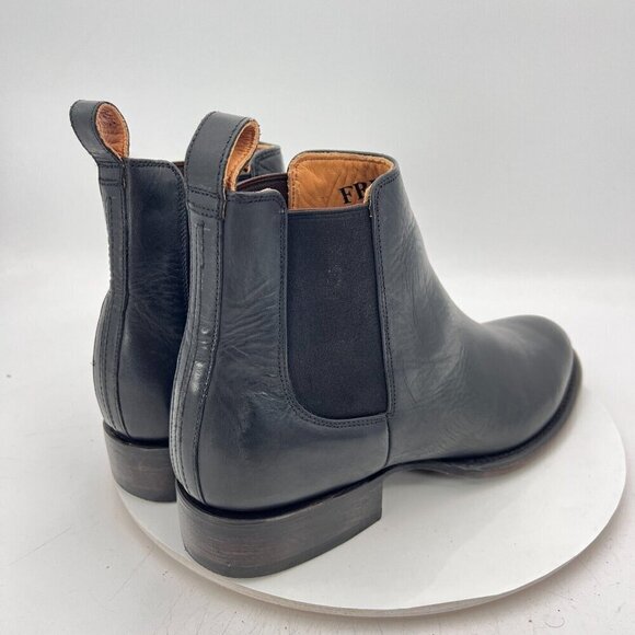 Freebird Palmer Men Size 11 9969 Black Leather Side Elastic Pull On Chelsea boot - Picture 5 of 16